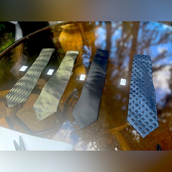 Varied brand neckties, all the same size, real silk, never worn - Picture 4 of 11